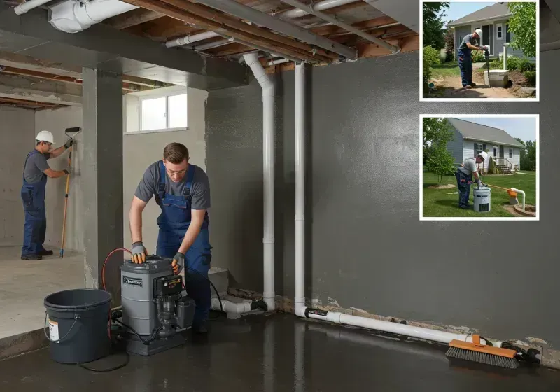 Basement Waterproofing and Flood Prevention process in Lynn, IN